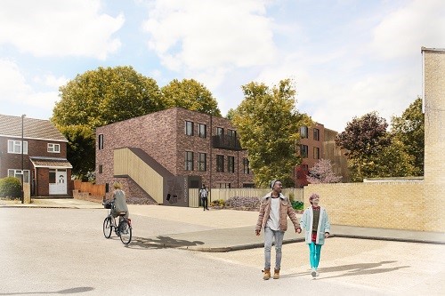 Permission granted for twenty five dwellings in London