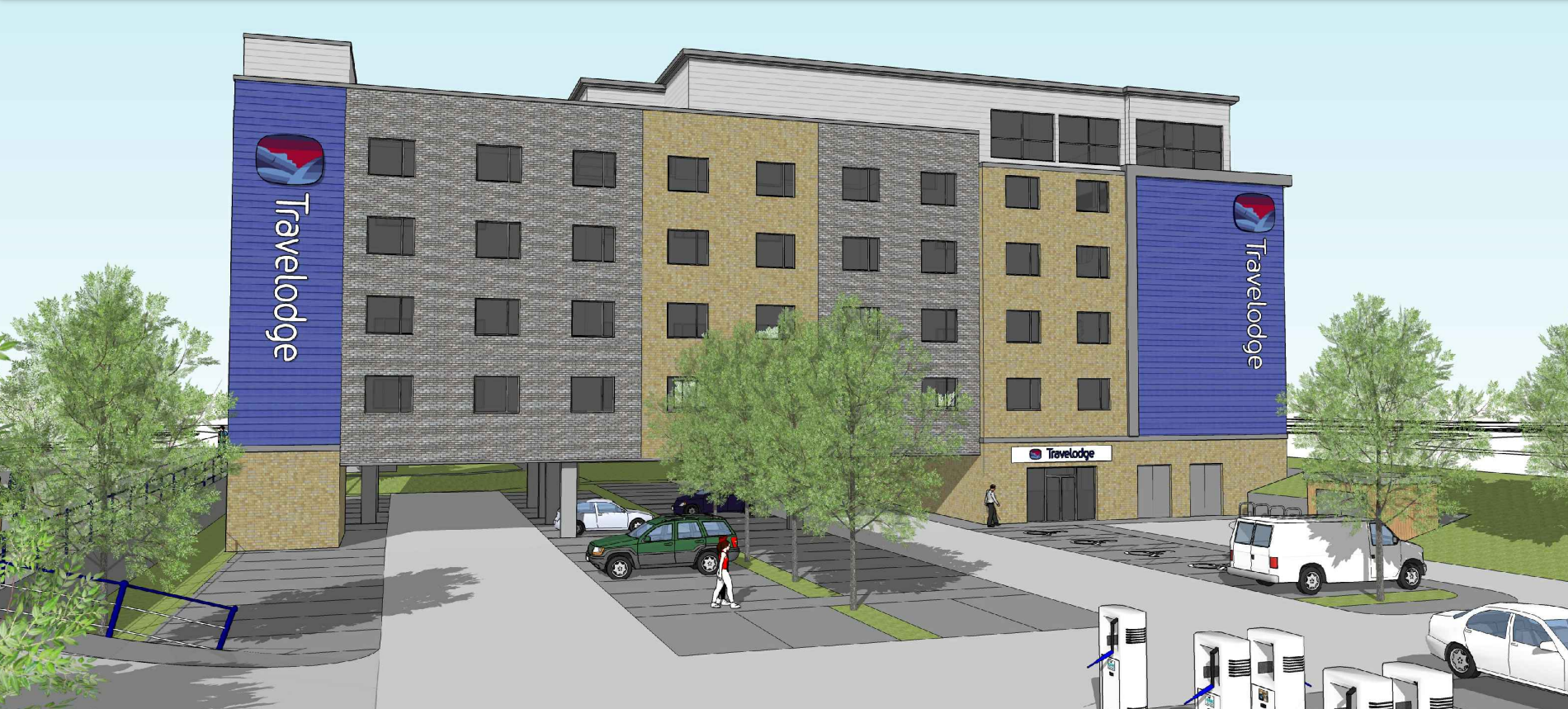 Heritage Success for a New 80 Bed Travelodge Hotel Near a Registered Park and Garden and Multiple Listed Buildings